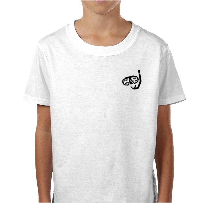 Junior Scuba Diving Mask Logo T-Shirt