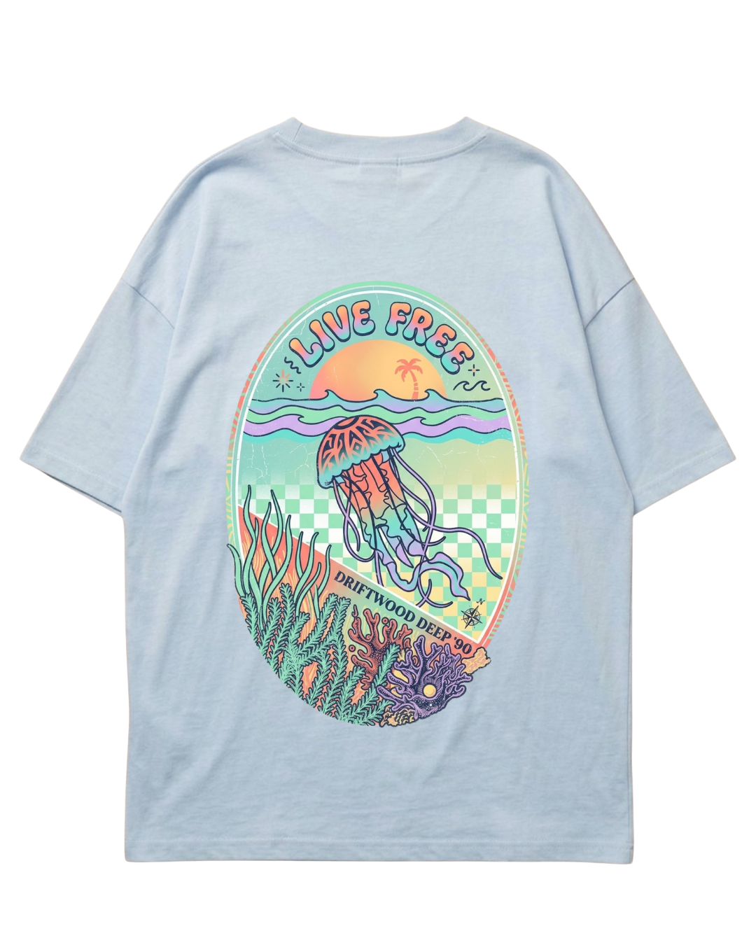1990 Archive: Live Free Tee