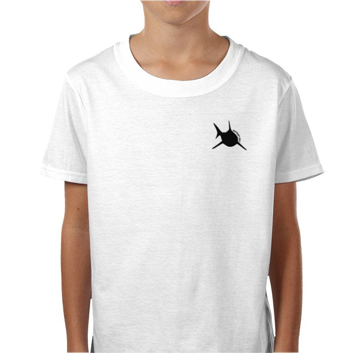 Junior Driftwood Deep Shark Logo T-Shirt