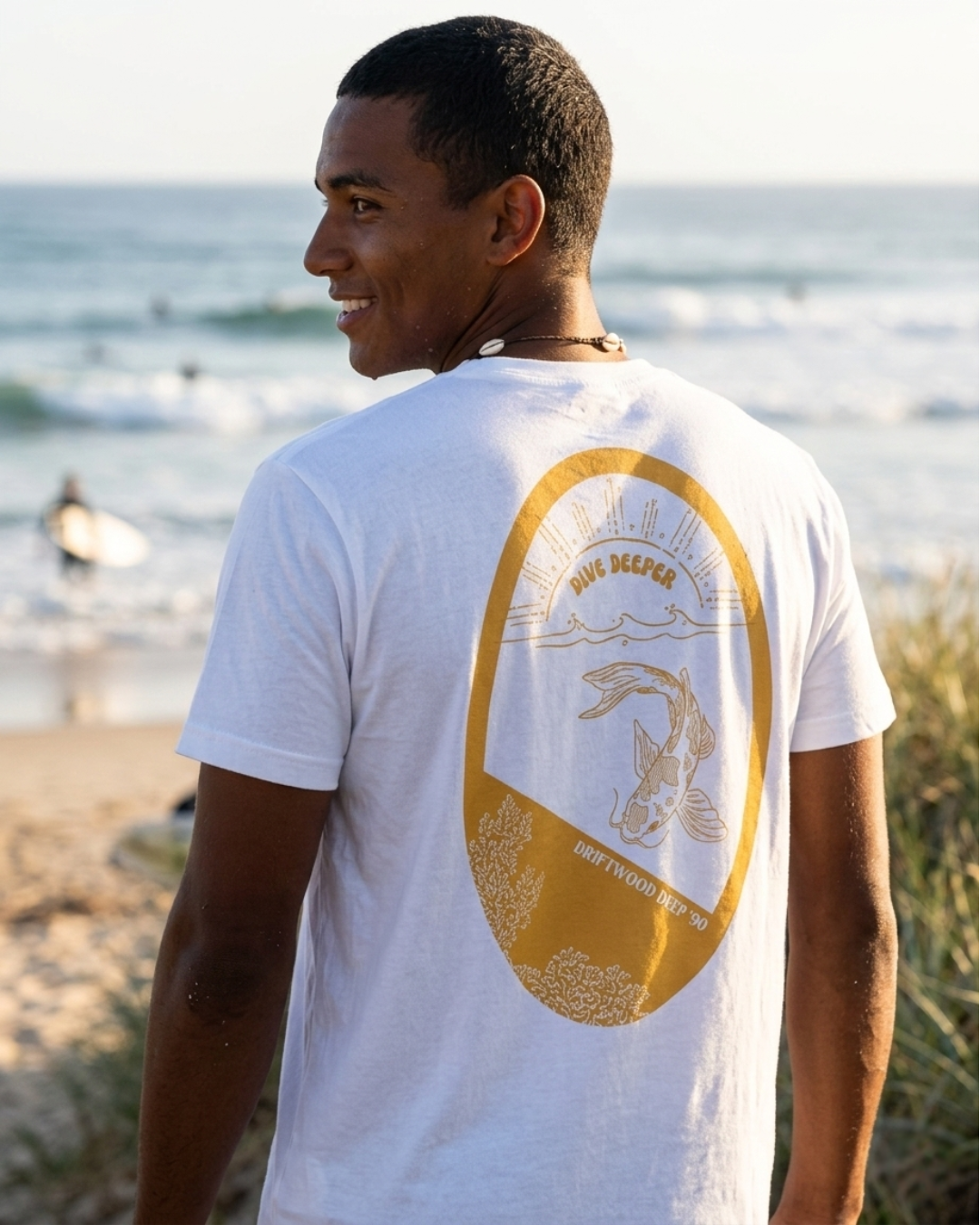 90s Retro Koi Fish Tee
