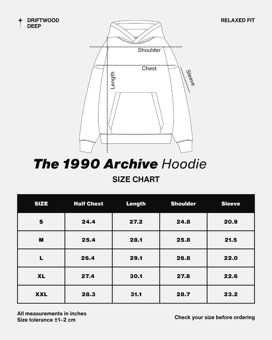 1990 Archive: Water Lover Hoodie