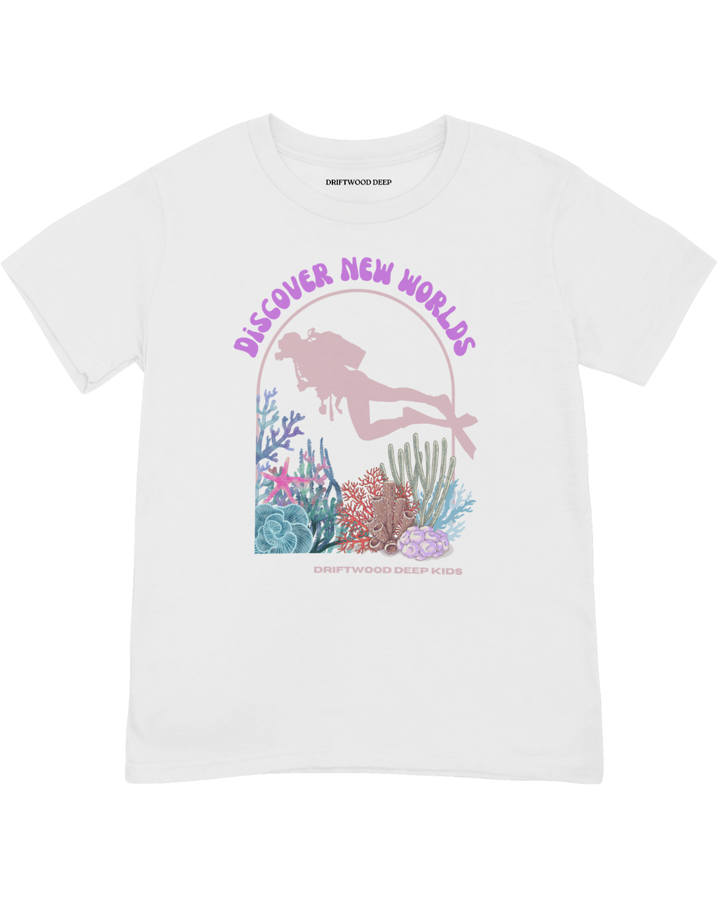 Discover New Worlds Scuba Diving T-Shirt