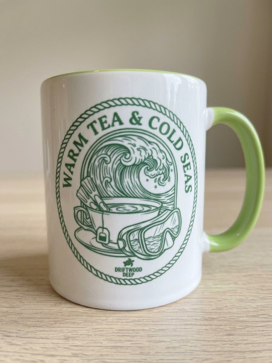 Warm Tea & Cold Seas Ceramic Mug