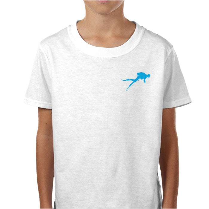 Junior Driftwood Deep Scuba Diver Logo