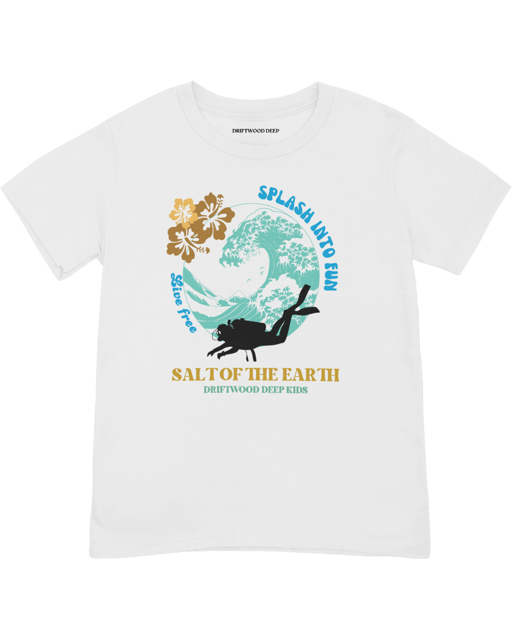 Salt Of The Earth Scuba Diving Exploration T-Shirt