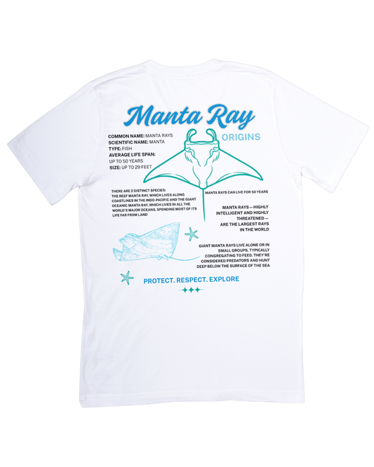 Manta Ray Educational T-Shirt