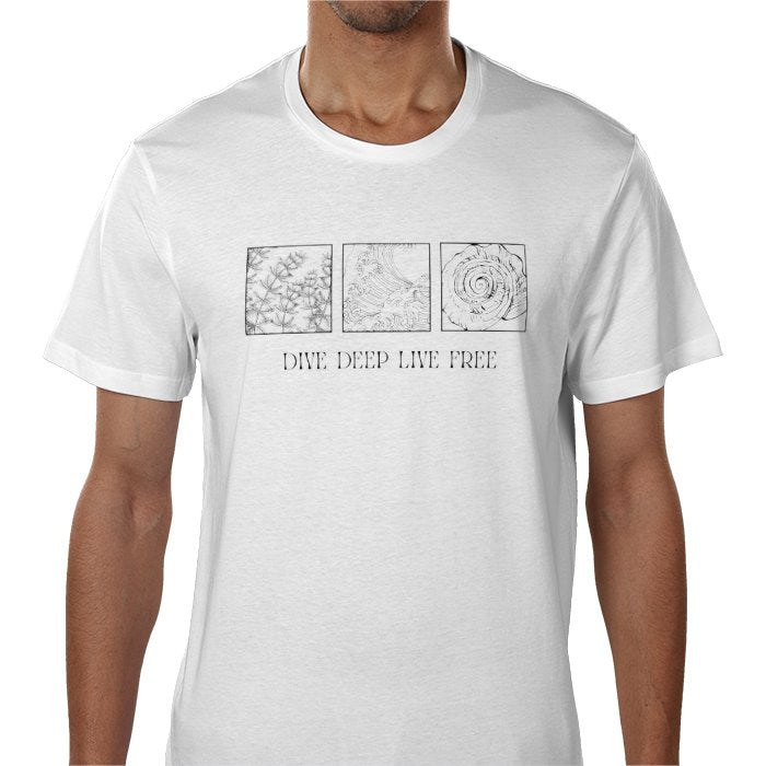 Dive Deep Live Free T-Shirt